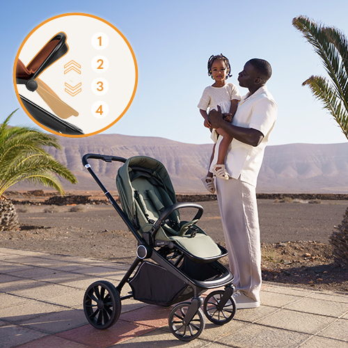 Lionelo Mika Plus Brown Rust — Buggy